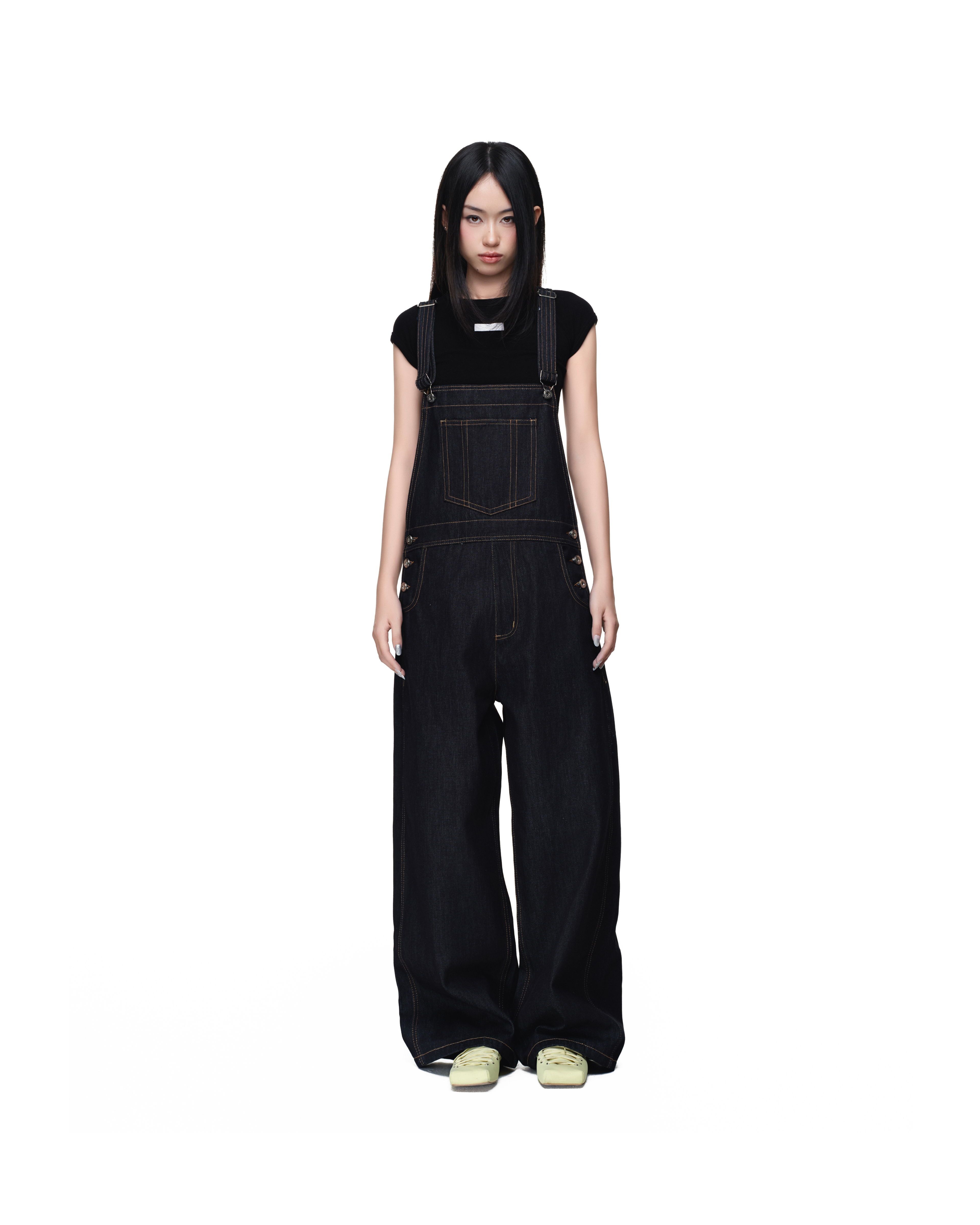 "UNFINISHED" OVERALLS